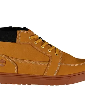 Scarpe Da Ginnastica Junior Lisbon Street Mid Lace Up With Zip Wheat Nubuck EU 22 1/2 - Timberland - FashionsVida