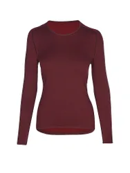 Löffler Maglia intima da donna TTX Warm rosso scuro 40