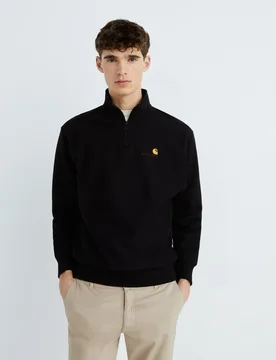 Sudadera de hombre con media cremallera y corte relajado - Carhartt WIP - FashionsVida