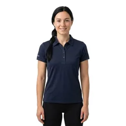 Active Tech Pique Uv Short Sleeve Polo Dark Navy M Women