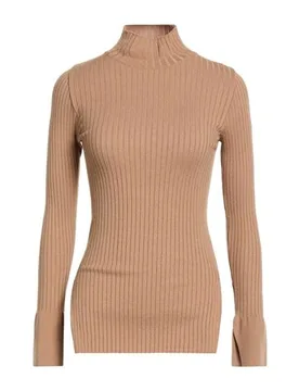 Rollkragenpullover Damen Kamel 36,38 Damen - AKEP - FashionsVida