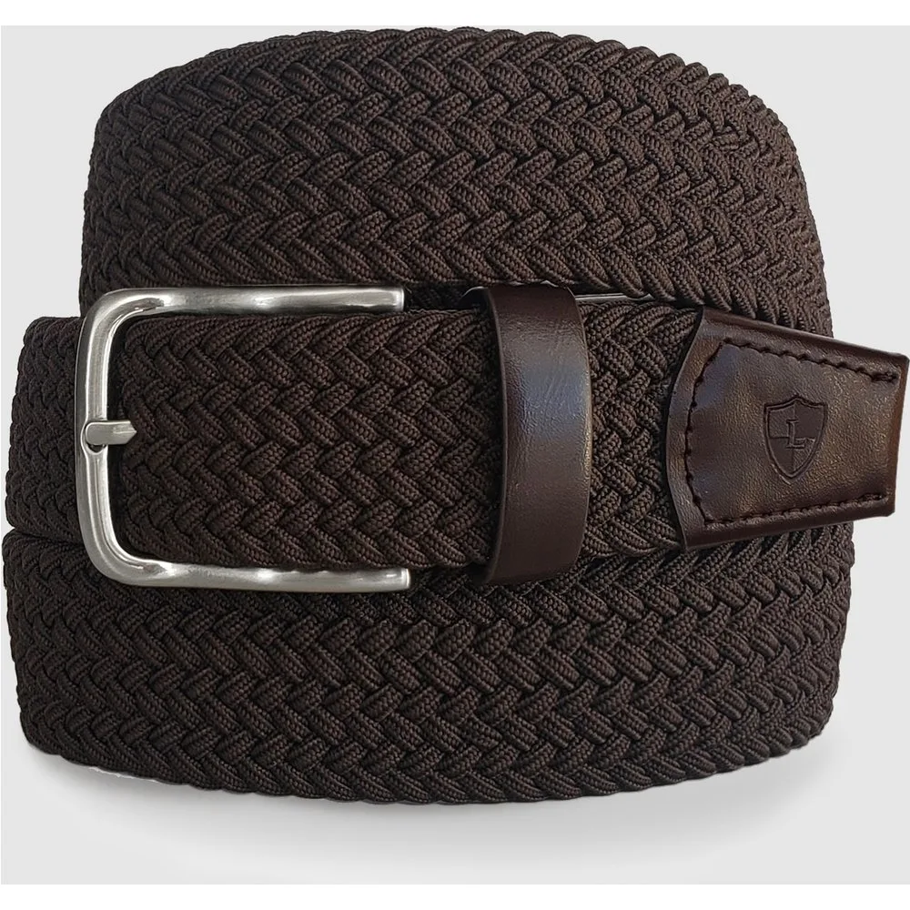 Cinturón trenzado elastico para hombre - Leyva - FashionsVida