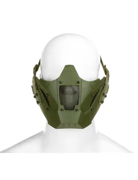 Masque Facial Warrior Steel Half OD One Size unisex - Pirate Arms - FashionsVida
