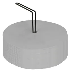 Markierungsscheiben (20 Stück, Durchmesser 20,5 cm) - Blanc - unisex - Size: TU
