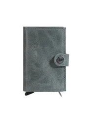 Geldbörse - Miniwallet Vintage sage verde