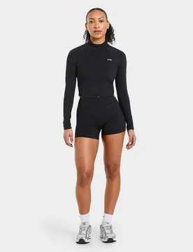 Physique Full Zip Top - Damen, Schwarz - female - Size: L - AYBL - FashionsVida
