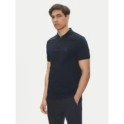 Poloshirt Passerzip 50537507 Dunkelblau Slim Fit XXL male