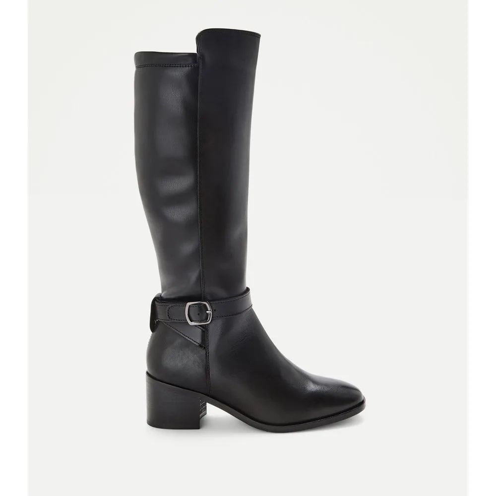 Bota tacón de mujer 50% elástica - LT Comfort - FashionsVida