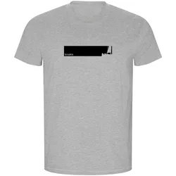 Frame Sail Eco Short Sleeve T-shirt Heather Grey M Men