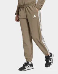 Womens Pantaloni Train Essentials 3-stripes Woven - Beige, beige beige Donna taglia L