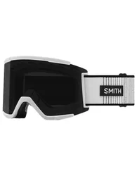 Masque de ski - Squad XL White Fade Out Chromapop Sun Black en Silicone - Blanc