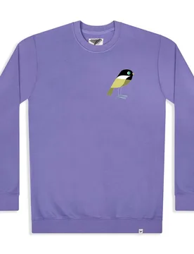 Matt Sewell Womens Willow Tit Sweat - Purple - Silverstick + Matt Sewell - FashionsVida