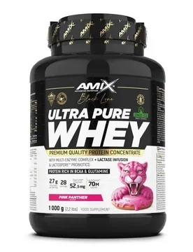 Protéine Ultra Pure Whey 1kg Pink Panther - Amix - FashionsVida