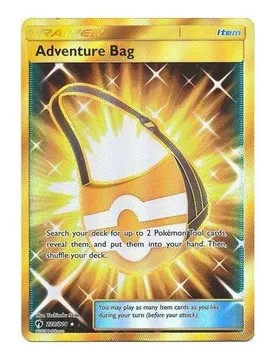 Pokemon SM Lost Thunder 228/214 Adventure Bag (Secret Rare) - Pokémon - FashionsVida