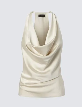 THE ANDAMANE Top Ivory - THE ANDAMANE - FashionsVida
