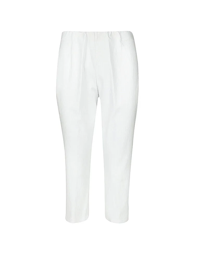 Pantalón 3/4 blanco 42 - Doris Streich - FashionsVida