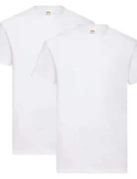 T-Shirt Valueweight T 2er Pack - Schwarz / XXL Herren Schwarz adult Herren - Fruit of the loom - FashionsVida