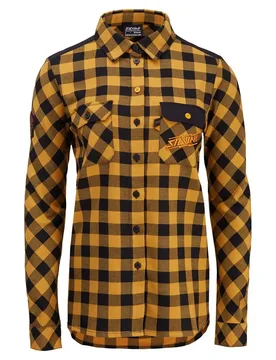 Camicia A Maniche Lunghe Briona Black / Yellow - SILVINI - FashionsVida