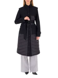 Piumino con inserti NERO 42
