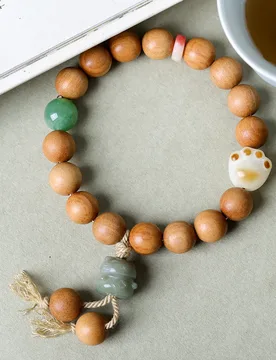 Laoshan Sandalwood Bracelet Original High Oil and High Density Bodhi Root Fortune Cat Duo Bao Chinese Hand String - Aliexpress - FashionsVida