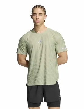Maglietta A Maniche Corte Adi365 Climacool+ Engineered Tent Green / Halo Green M - Adidas - FashionsVida