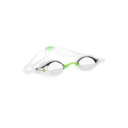 Record Breaker Mirror Swimming Goggles Green One Size Men,Women