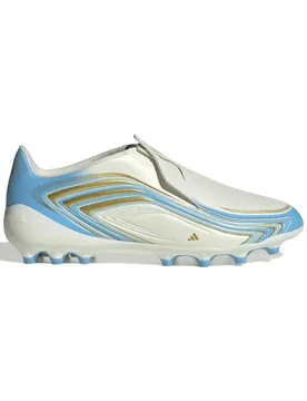 Schnürsenkellose Fußballschuhe Mini-Kinder F50 Messi League AG - Beige - unisex - Size: 28 - Adidas - FashionsVida