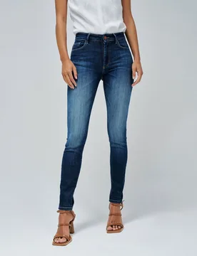 Vaquero pitillo de mujer Destiny push up skinny - Salsa Jeans - FashionsVida