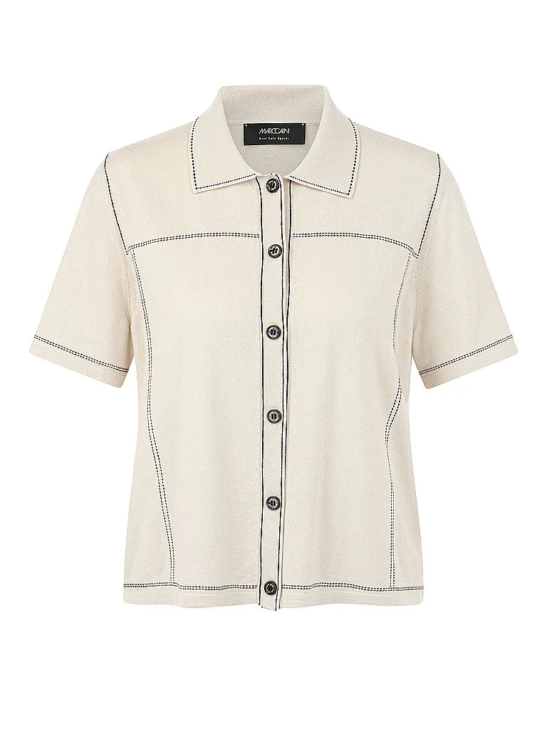 CAIN Poloshirt creme 44 damen - Marc - FashionsVida