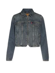 Jeansjacke dunkelblau L damen