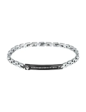 Braccialetto Jm2avd58 Black One Size - Maserati - FashionsVida