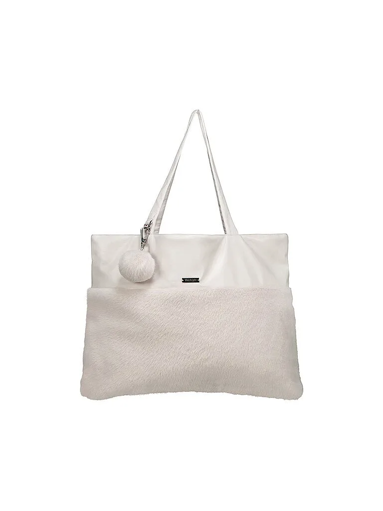 Tasche - Shopper creme Damen - monari - FashionsVida