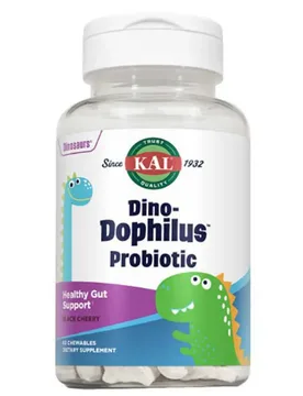 Comprimés Dino-dophilus Probioti Probiotic Cerise 60 Unités - KAL - FashionsVida