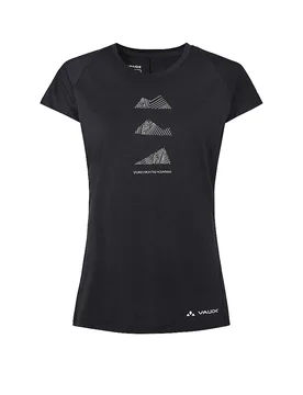 T-shirt de sport fonctionnel Tekoa Wools noir 36 - VAUDE - FashionsVida