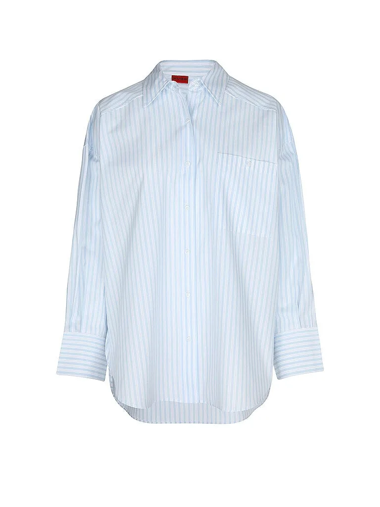 HUGO Bluse EUSTYNA hellblau 36 Damen - Hugo Boss - FashionsVida