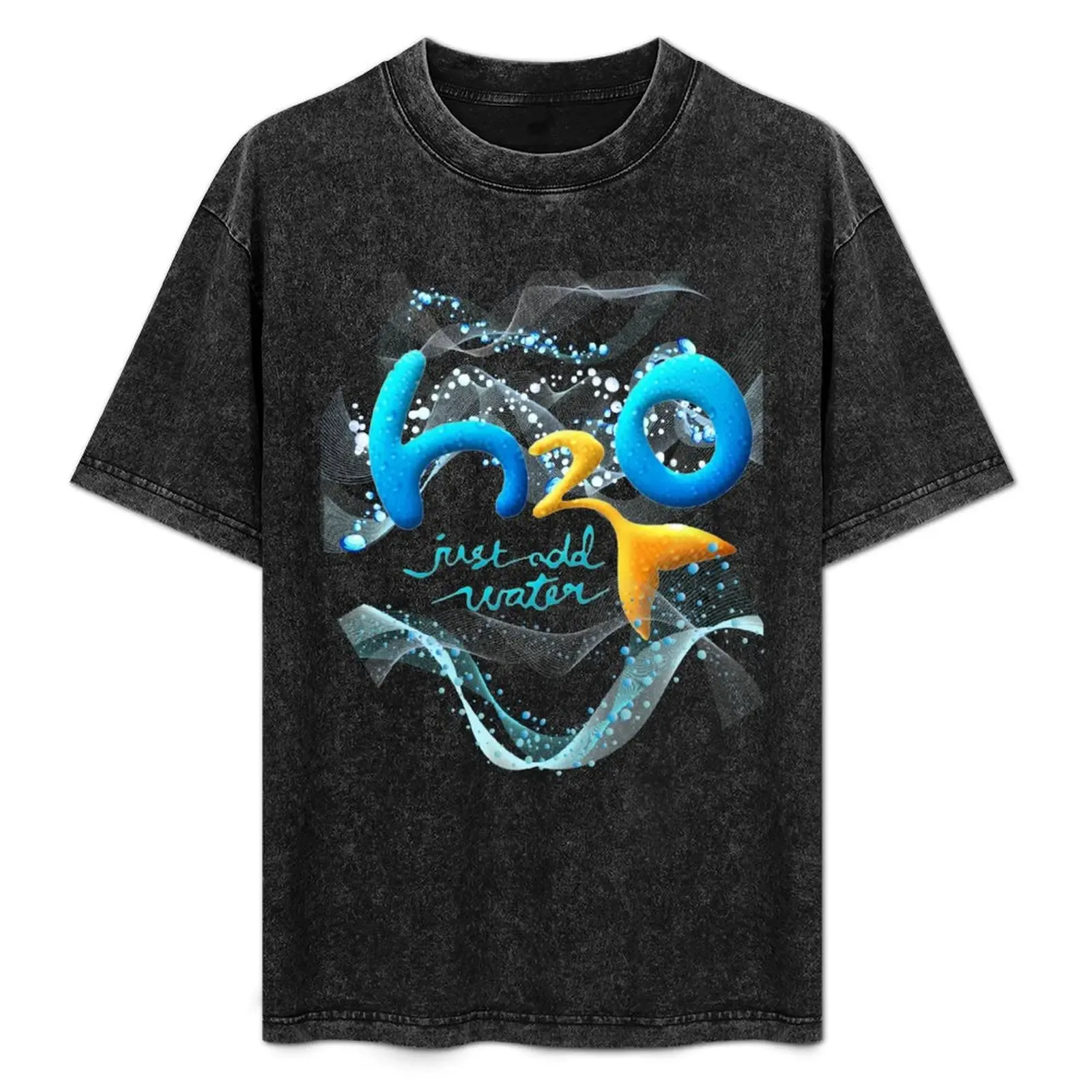 H2O Just Add Water T-Shirt Plus Size Basic Cotton T-Shirt - Aliexpress - FashionsVida