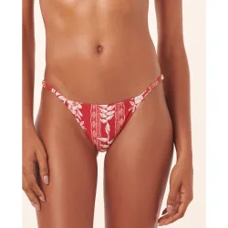 Braga de bikini brasileña estampada