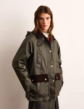 Parka corta lisa de mujer - Lloyd's - FashionsVida
