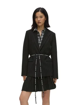 Blazer B3w14004 KLJ Yarn Dyed Pinstripe M - Karl Lagerfeld Jeans - FashionsVida