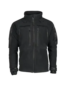 Kälteschutzjacke Fleece Plus - Schwarz / S Herren Schwarz adult Herren - MIL-TEC - FashionsVida