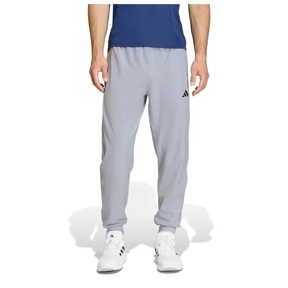 Pantalon Workout Essentials Flex Woven Halo Silver S - Adidas - FashionsVida