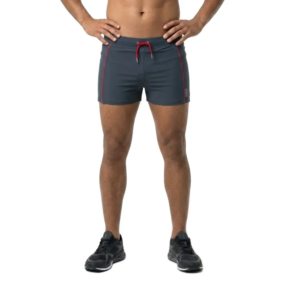 Swimming Brief Dark Grey 9 Men - Aquafeel - FashionsVida