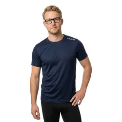T-shirt à Manches Courtes Elite Tech Navy M