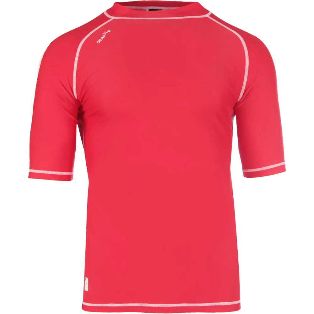 Basic lycra surf manga corta hombre Rojo (M) - Seafor - FashionsVida
