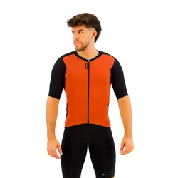 Maglia A Maniche Corte Tactica T5 Burned Brown