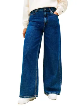 Jeans A Vita Alta Ww0ww7695 Wide Leg Emi 30 - Tommy hilfiger - FashionsVida