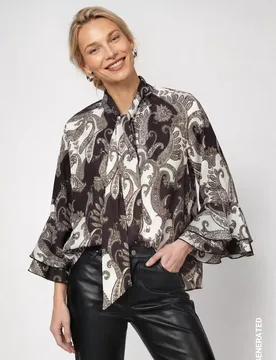 Bluse female - 46 - FashionsVida