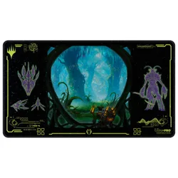 MTG Edge of Eternities Holofoil Playmat featuring Evendo, Waking Haven