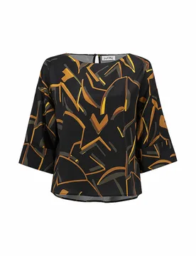 Joseph Ribkoff Blouse noir 42 - Joseph Ribkoff - FashionsVida