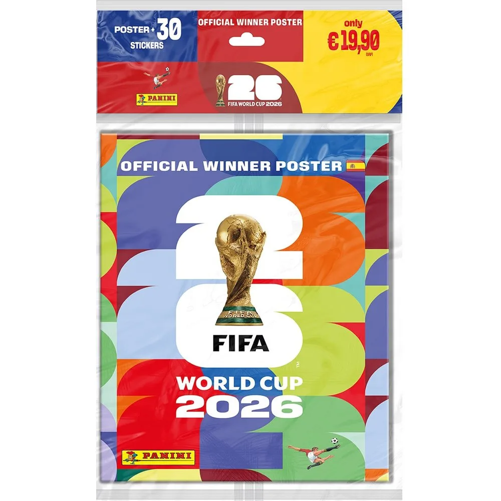 Póster de Campeones World Cup 2026 Panini - Panini España - FashionsVida